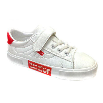 D19315 БЕЛЫЙ/КРАСНЫЙ FEYAO (31-37) 8п